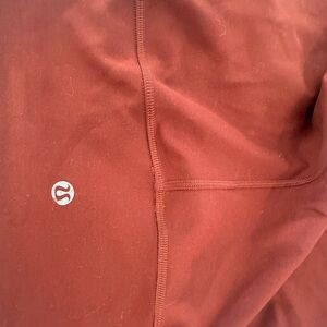 Lululemon Rust Leggings